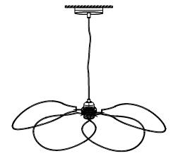 ATMOSPHERA Suspension Pétales Naya Beige - 6