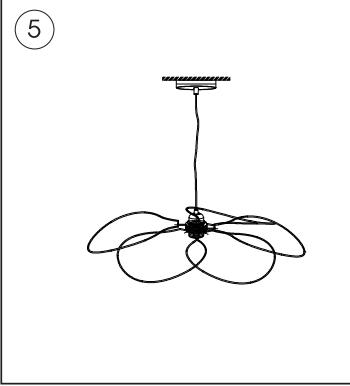 ATMOSPHERA Suspension Pétales Naya Beige - 7