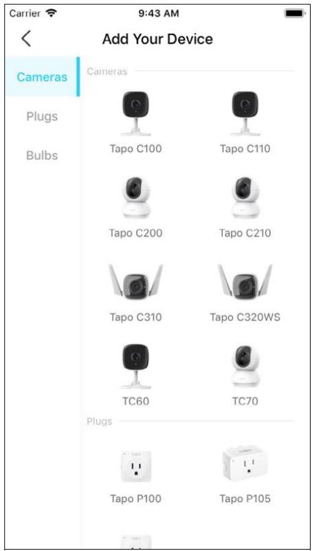 TP-LINK C320WS - Étape 3. Ajoutez votre appareil - 2