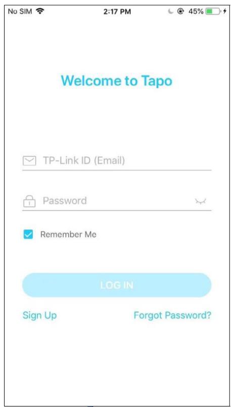 TP-LINK C320WS - Étape 2. Connectez-vous - 1