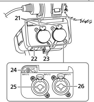 SONY XLRK3M - AOverzicht van de onderdelen - 3