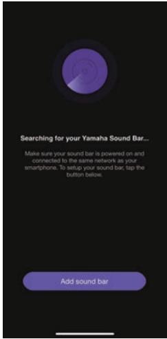 YAMAHA SRX40A - Suivez les instructions à l'écran de l'application pour la configuration. - 1