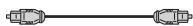 YAMAHA SRX40A - Raccordement à un téléviseur en utilisant uniquement le cable audio optique numérique inclus - 2
