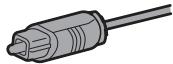 YAMAHA SRX40A - En cas de raccordement à un téléviseur en utilisant uniquement le cable audio optique numérique inclus - 1