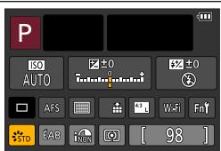 PANASONIC DCFZ82 - FCFZ81 - DCFZ83 - Menu d'accès rapide) - 4