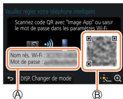 PANASONIC DCFZ82 - FCFZ81 - DCFZ83 - MENU  [Config.]  [Wi-Fi]  [Fonction Wi-Fi]  [Nouvelle connexion]  [Prise de vue et affichage à distance] - 1