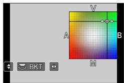 PANASONIC DCFZ82 - FCFZ81 - DCFZ83 - Enregistrement avec bracketing de la balance des blancs - 1