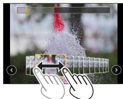 PANASONIC DCFZ82 - FCFZ81 - DCFZ83 - Faites glisser pour selectionner l'image que vous souhaitez sauvegarder comme photo. - 3