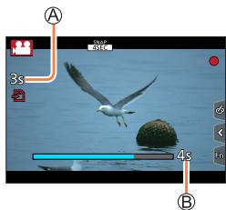 PANASONIC DCFZ82 - FCFZ81 - DCFZ83 - Appuyez sur la touche d/images animées pour commencer à filmer. - 1