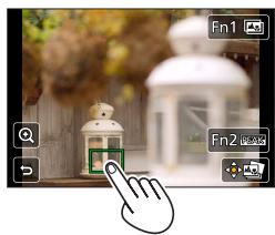 PANASONIC DCFZ82 - FCFZ81 - DCFZ83 - Touchez le point de mise au point. - 2