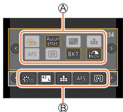 PANASONIC DCFZ82 - FCFZ81 - DCFZ83 - Commutation du menu d'accès rapide sur votre élément préfééré - 2