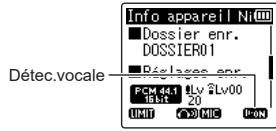 OM SYSTEM LSP5 - Quand [Avec enregist] est sélectionné - 2