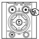 OM SYSTEM LSP5 - Appuyez sur la touche REC (●) pendant l'enregistrement. - 1