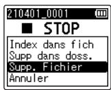 OM SYSTEM LSP5 - Suppression de fichiers - 3