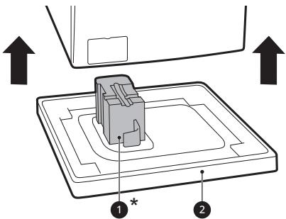 LG F164R78BSTA - Soulever l'appareil de sa base en mousse - 1