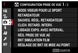 FUJIFILM X100V - CONFIGURATION PRISE DEVUE - 2