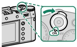 FUJIFILM X100V - Allumer et étéindre l'appareil photo - 1