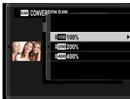 FUJIFILM X100V - Enregistrement des images RAW dans un autre format - 2
