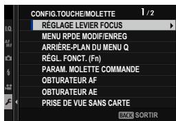 FUJIFILM X100V - CONFIG.TOUCHE/MOLETTE - 1
