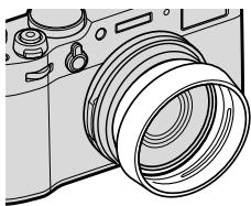 FUJIFILM X100V - Le pare-soleil LH-X100 - 3