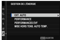 FUJIFILM X100V - GESTION DE L'ENERGIE - 1