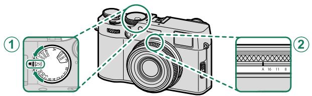 FUJIFILM X100V - Mode S: AE avec priorité à la vitesse - 1