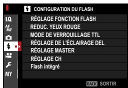 FUJIFILM X100V - CONFIGURATION DU FLASH - 2