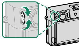 FUJIFILM X100V - Réglage de la nettete du viseur - 1