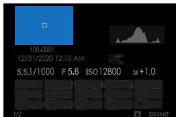 FUJIFILM X100V - -Affichage des informations sur les photos - 8