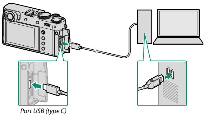 FUJIFILM X100V - Connexion à des ordinateurs - 2