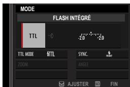 FUJIFILM X100V - Réglages du flash - 3