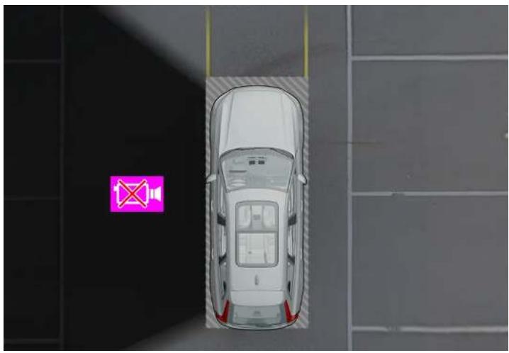VOLVO V90 (2025) - Dysfonctionnement de la caméra d'aide au stationnement - 1