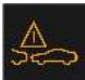 VOLVO V90 (2025) - Symboles et messages de l'assistance en cas de risque de collision - 3