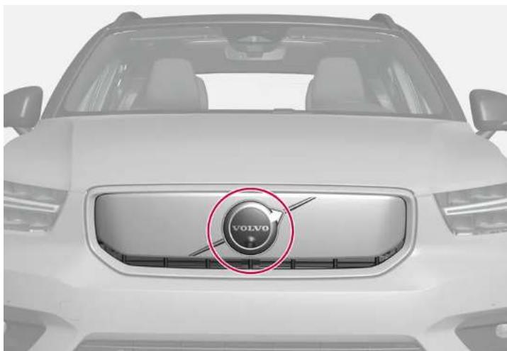 VOLVO V90 (2025) - Position des unités radar - 1