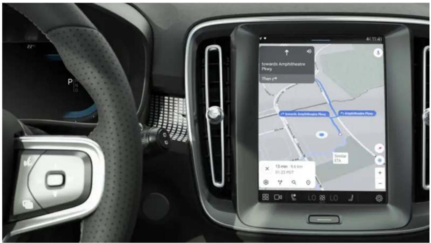 VOLVO V90 (2025) - Premiers pas avec les services Google - 1