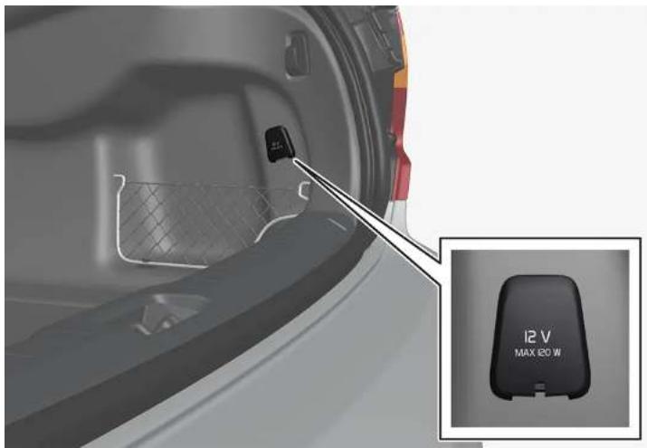 VOLVO V90 (2025) - Prise électrique 12 V - 3