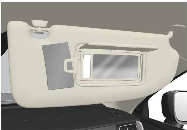VOLVO V90 (2025) - Utiliser la boîte à gants - 2