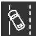 VOLVO V90 (2025) - Symboles et messages pour l'assistance de sortie de voie - 3