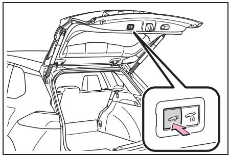 TOYOTA Corolla Cross (2024) - Réglage de la position d'ouverture du hayon (véhicules avec hayon à commande électrique) - 1