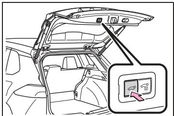 TOYOTA Corolla Cross (2024) - ■ Rétablissement de la position d'ouverture du hayon à commande électrique au réglage par défaut - 1