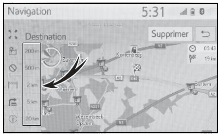 Navigation 5:31 Destination Supprimer 200 m 500 m 2 km 5 km 20 km Zone 14 Konzernacht N2 05:43 19 km Wasserbuck Open N2 20 Lerm N3