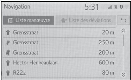 Navigation 5:31 Liste manœuvre Liste des déviations ↑ Grensstraat 20 m ↑ Grensstraat 250 m ↑ Grensstraat 200 m ↑ Hector Henneaulaan 600 m ↑ R22z 80 m