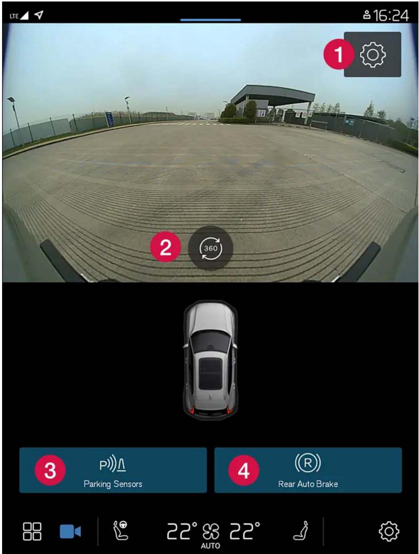 VOLVO XC60 (2024) - Caméra d'aide au stationnement\* - 1
