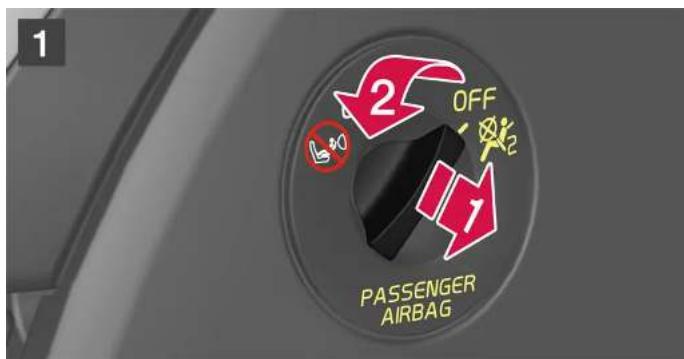 VOLVO XC60 (2024) - Activer le coussin gonflable passager - 1