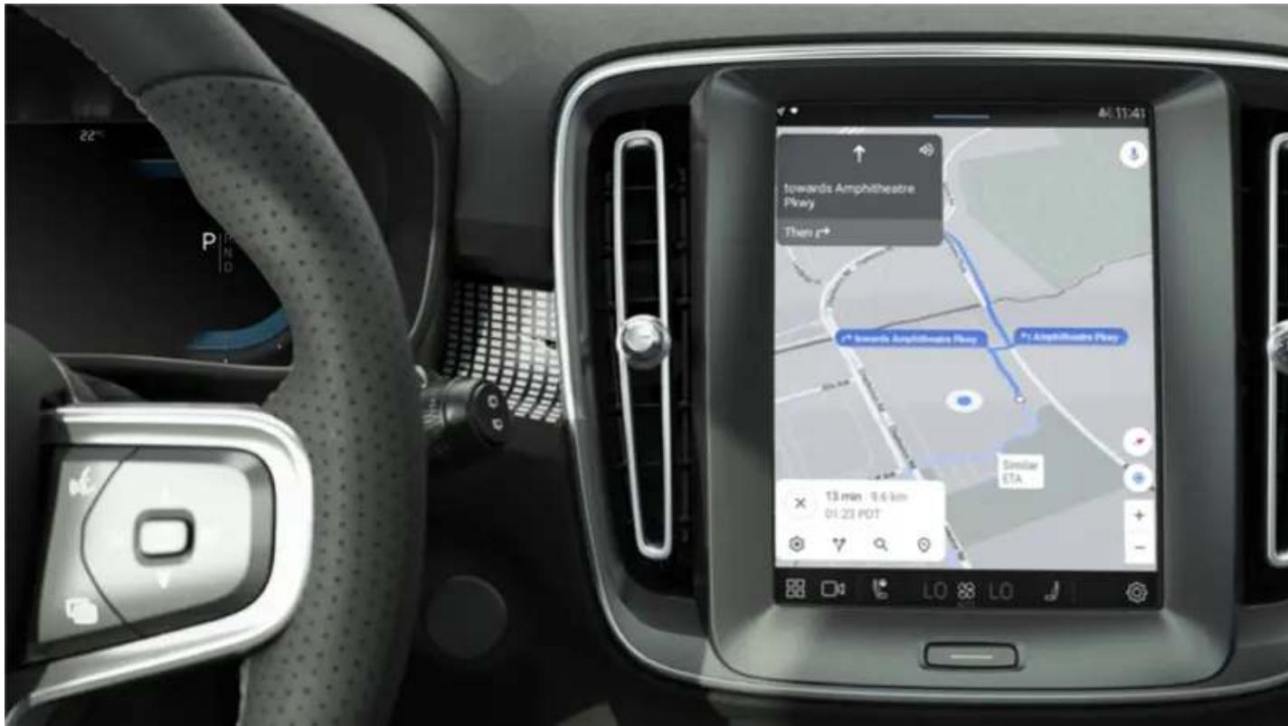 VOLVO XC60 (2024) - Premiers pas avec les services Google - 1