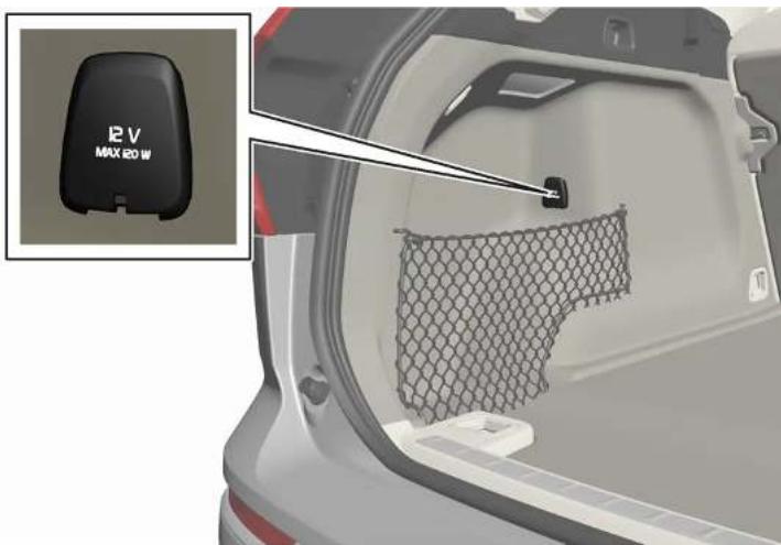 VOLVO XC60 (2024) - Prise électrique 12 V - 3