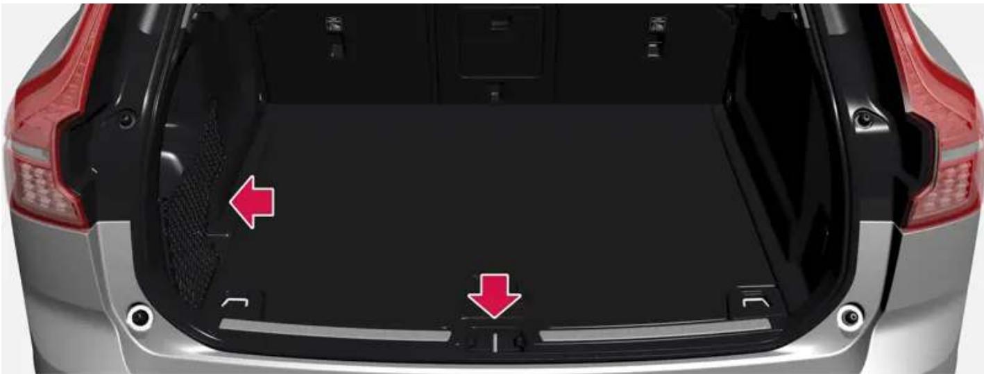 VOLVO XC60 (2024) - Compartiment à bagages - 1