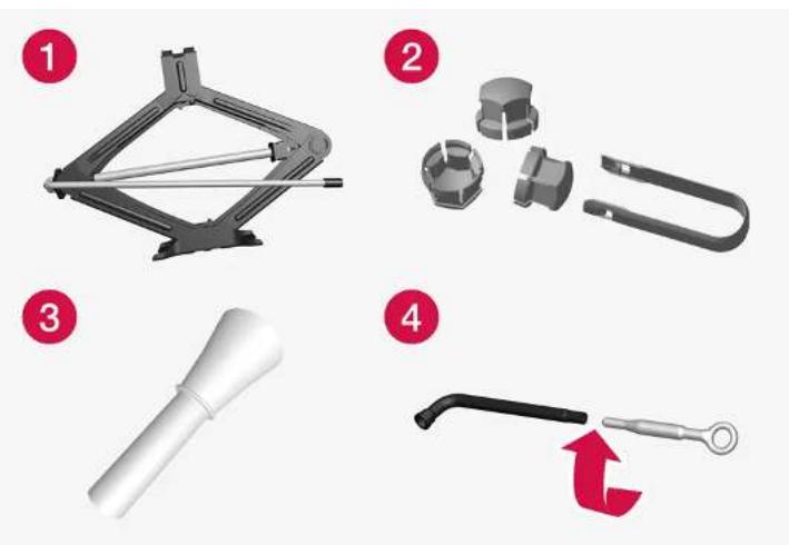 VOLVO XC60 (2024) - Kit d'outillage - 1