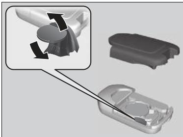 Honda CRV (2015-2017) - Clé rétractable\* - 1