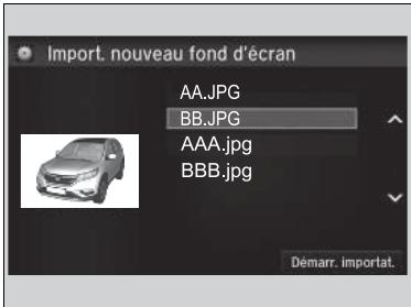 Honda CRV (2015-2017) - - Importer le fond - 2